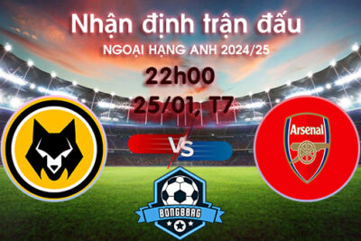 Soi kèo Wolves vs Arsenal, 22h00 ngày 25/1/2025 – Ngoại Hạng Anh